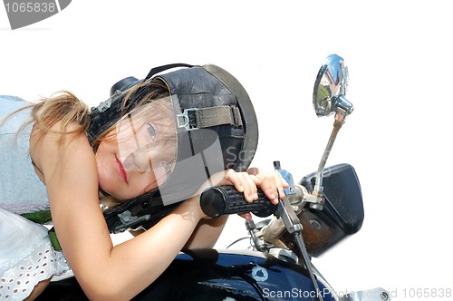 Image of child biker