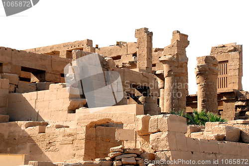 Image of The Karnak temple in Egypt