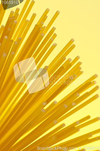Image of Uncooked spaghetti