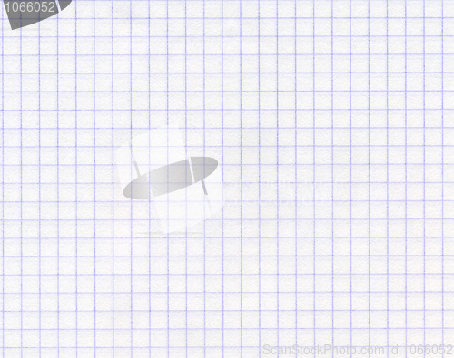 Image of Leaf of a school writing-book