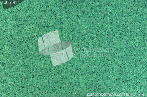 Image of Green foam rubber