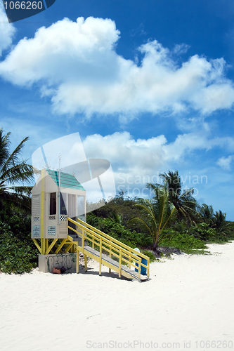 Image of Flamenco Beach Lifeguard Tower