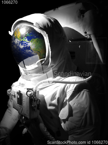 Image of Astronaut Space Man