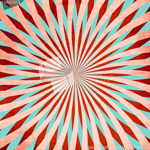Image of Retro Rays Grunge Texture
