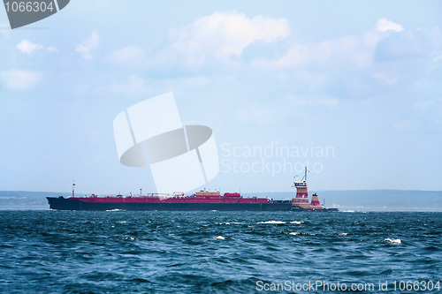 Image of Large Shipping Barge 