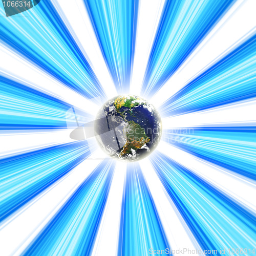 Image of Planet Earth Vortex