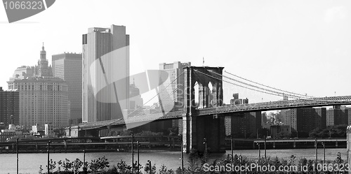 Image of Brooklyn Bridge NYC Panorama