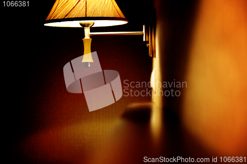 Image of Orange lamp