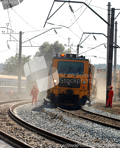 Image of railway workers