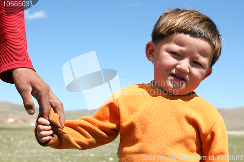 Image of Mongolian boy