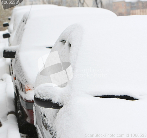 Image of winter in the city