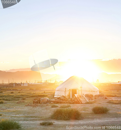 Image of Mongolin yurt