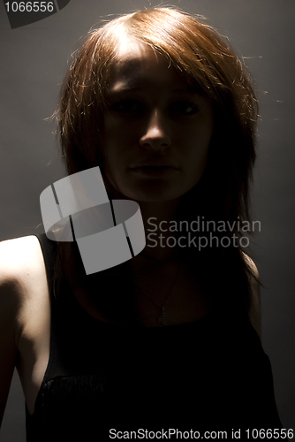 Image of  Portrait of a young girl    