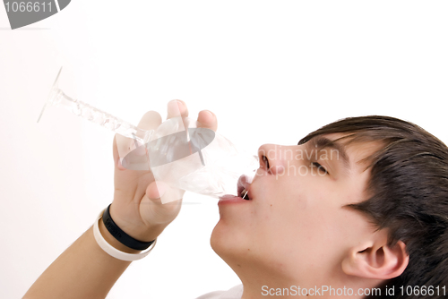 Image of man with alcohol  