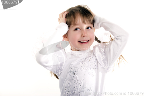 Image of Photo of a little girl