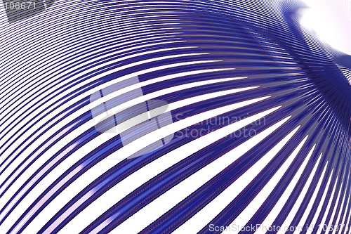 Image of blue perspective stripe background