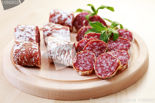 Image of dried sausages