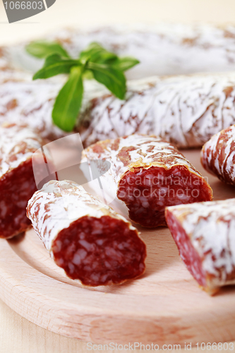 Image of dried sausages