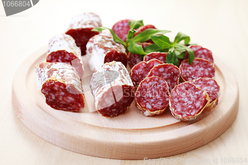 Image of dried sausages
