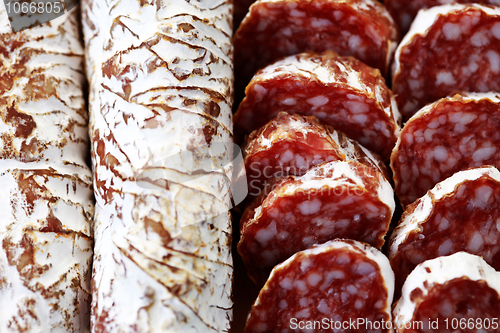 Image of dried sausages