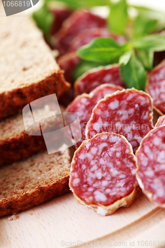 Image of dried sausages