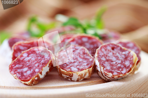 Image of dried sausages