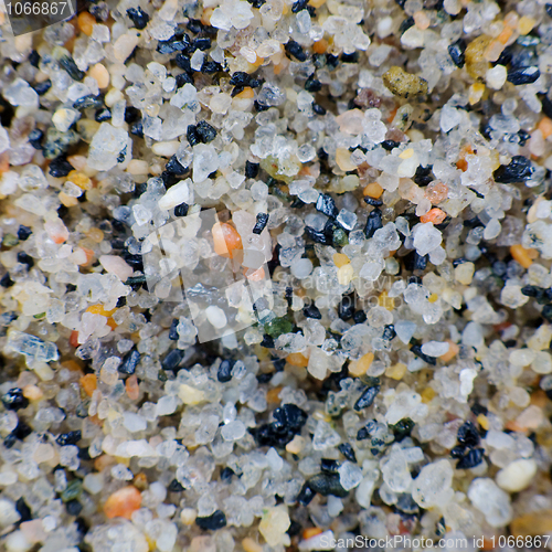Image of Macro-photo of a quartz sand