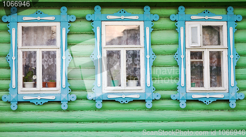 Image of Three rural windows