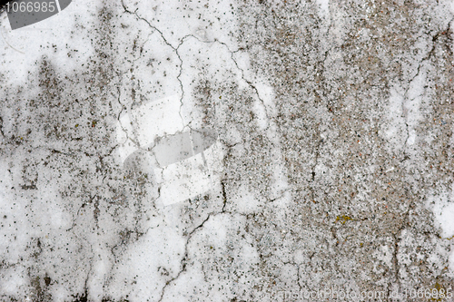 Image of The old wall of a building