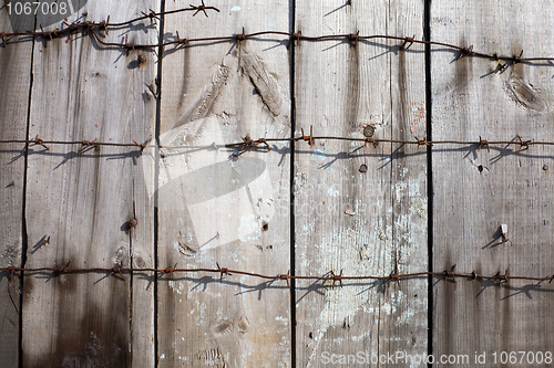 Image of Wooden fence