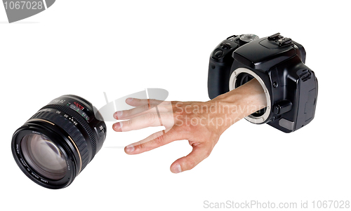 Image of The camera without an objective