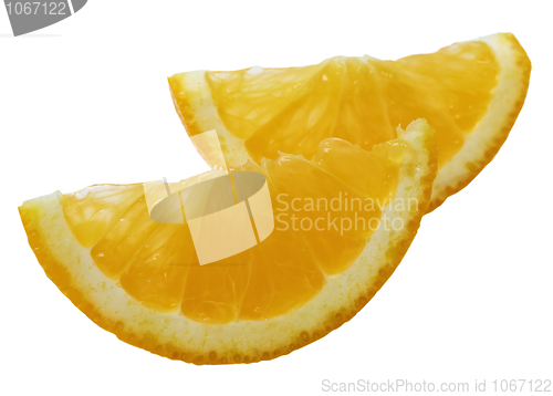 Image of Thin slice of an orange