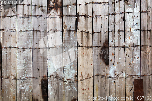 Image of Wooden fence