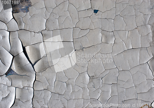 Image of The peeled old wall