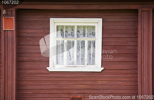 Image of Window of rural house