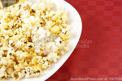 Image of Popcorn in the bowl