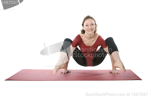Image of Exercising woman