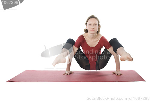 Image of Exercising woman