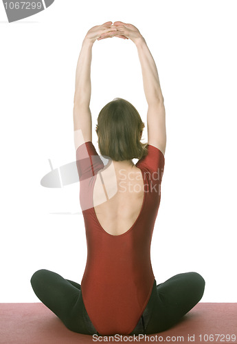 Image of Exercising woman