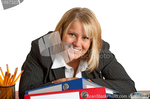 Image of Friendly businesswoman