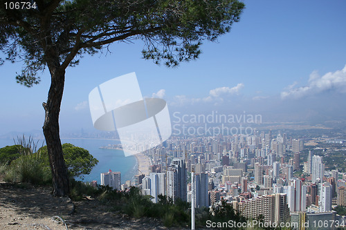 Image of View of Benidorm