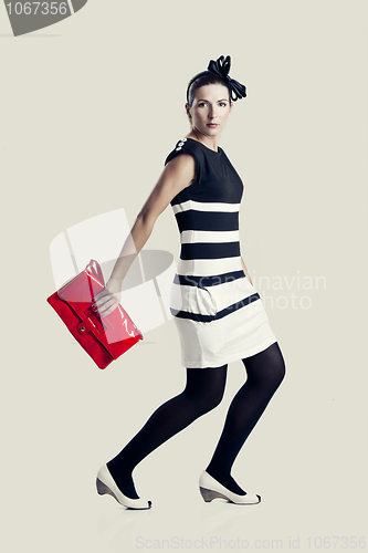 Image of Fashion woman posing