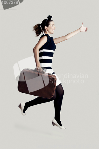 Image of Fashion woman posing