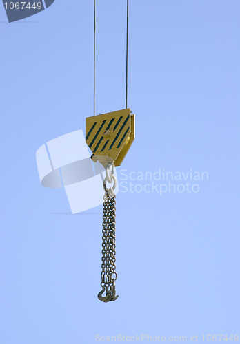 Image of Hook of a lifting crane