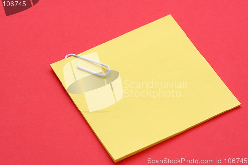 Image of Post-it note
