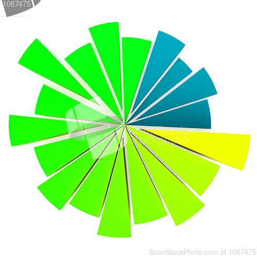 Image of Color Pie Diagram