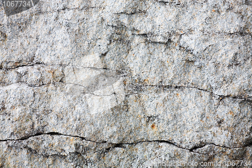 Image of Cracked surface of a rock