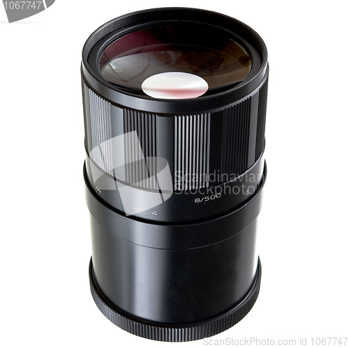 Image of Old Mirror lens objective 500mm