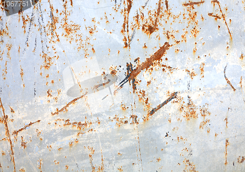 Image of Metal rusty surface