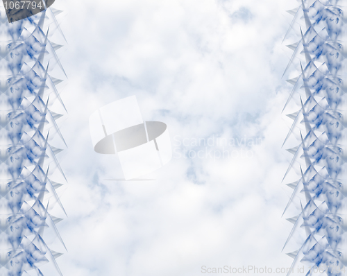 Image of Beautiful blue background